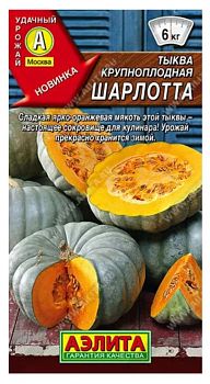 Тыква крупноплодная Шарлотта ц/п Аэлита*28 Тыква крупноплодная Шарлотта ц/п Аэлита*28