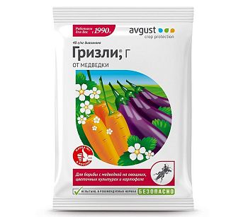 Гризли 100 гр. Август (от медведки) 70шт