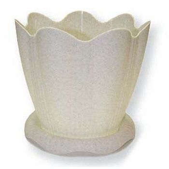 Горшок 1,5 литра Эдельвейс диаметр 16 см С191