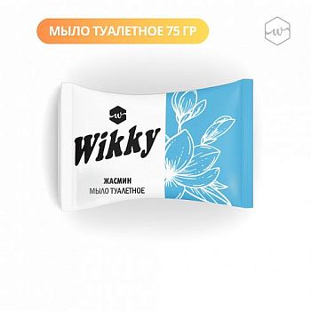 Мыло туалетное Wikky Жасмин 75гр 1/90шт