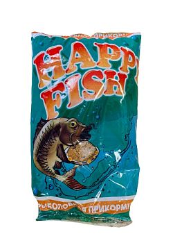 Прикормка HAPPY FISH Карп-Карась Ваниль 1кг