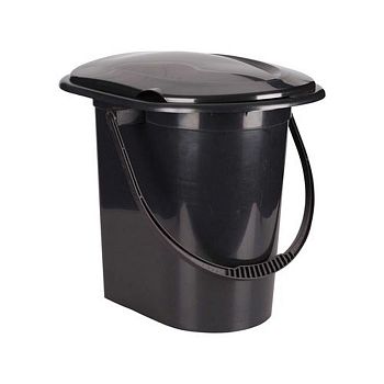 Ведро туалет 17 литров Эконом М6355 Ведро туалет 17 литров Эконом М6355