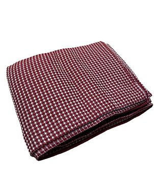 Покрывало декоративное "Ёлочка" с подшивкой 205*220 вафельное