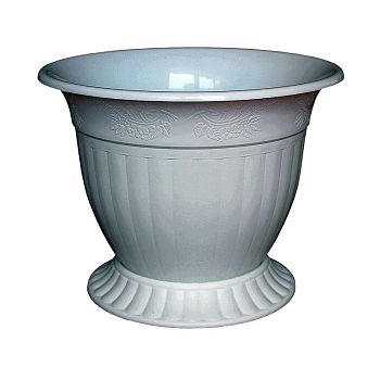 Горшок 5 литров Кашпо Венеция белый г.Пятигорск