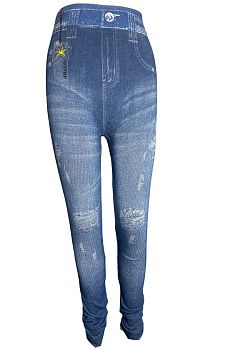 Лосины Ж. Х.Б. Олань джинс 6001 XL-3XL 6/120