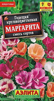 Цветы Годеция Маргарита, смесь ц/п 0,2г Аэлита*27 Цветы Годеция Маргарита, смесь ц/п 0,2г Аэлита*27