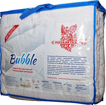 Одеяло СТАНДАРТ Bubble - 3D Русская сказка евро
