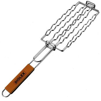 Решетка-гриль для сосисок 24*9см DX-S2003 хромированное покрытие