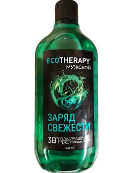 Гель для душа Ecotherapy Заряд свежести 500мл 1/15 (9918)