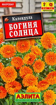 Цветы Календула Богиня солнца ц/п Аэлита*27 Цветы Календула Богиня солнца ц/п Аэлита*27