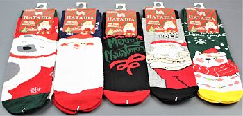 Носки Ж. Х.Б. Наташа 5082 Новый год 10/480