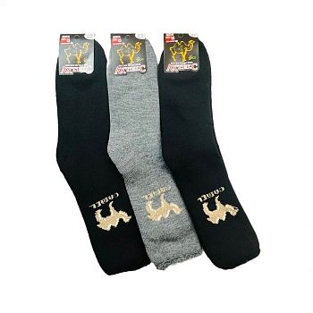 Носки М. вязан. шерсть Ахтекс с рисунком 9/108