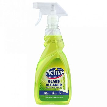 Очиститель стекол,зеркал ACTIVE Иран Лайм 500мл Green (6196) 1/12