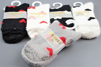 Носки Ж. ангора Мини 2887-5 пух 10/360