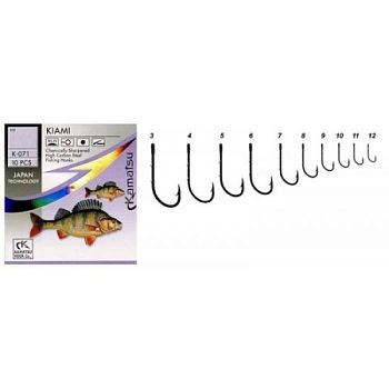 Крючки Kamatsu 10шт. №12