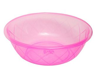 Салатник 3л Нежность Ханпласт (прозрачный)