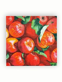 Салфетки бумажные DESNA BOUQUET "Яблоки" 33*33 3-слойные 20листов/12шт