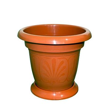 Горшок 1,5 литра Кашпо Тюльпан терракот г.Пятигорск