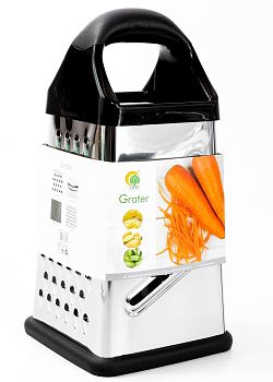 Терка 4х сторон. GRATER пласт.ручка С9 1/72