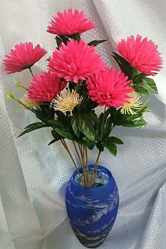 Шар с кистью 7голов 60см 2/20