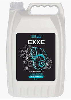 Гель для душа EXXE MEN 2в1 "Морские минералы" BREEZE, 5л 1/2