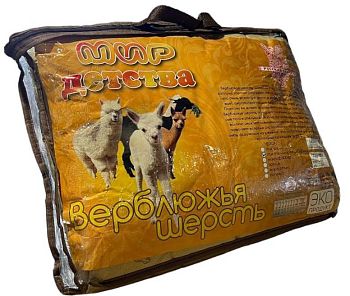 Одеяло Детское Верблюжья шерсть Русская сказка  110/140