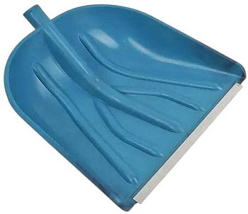 Лопата снег Купец-2 410*460 Цветная с ал. планк d32 (10шт)