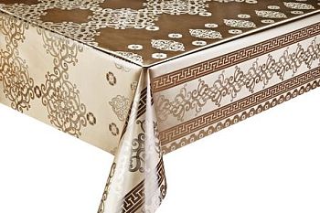Скатерть металлик 1,37м*18м нарезка GD-8401FB