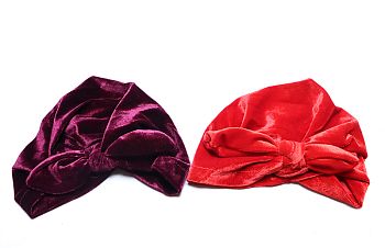 Повязка д/волос Шапочка-чалма цветн. А42 за1шт