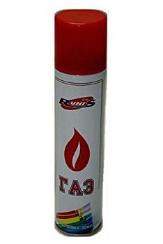 Газ для зажигалок Runis 270 мл. 36шт.  с насадками