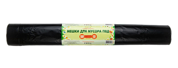 Мешки для мусора 180 литров Ромашка СТАНДАРТ 90*110 (рулон 10 шт) 30мкм