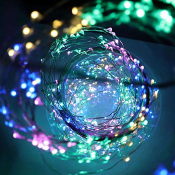 Эл.гирлянда уличная КОНСКИЙ ХВОСТ 600LED 2,2mTY600-М ЦВЕТН