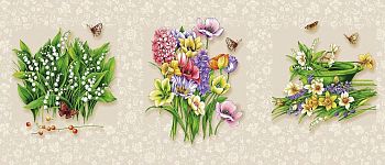 Полотенце рогожка 45*60 "Аромат" LP-45-67 Домик по 10шт 165г/м2.