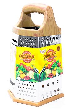 Терка 6-ти сторонняя GRATER пластиковая ручка С2 1/72