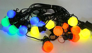 Эл.гирлянда уличная ШАРИКИ(ламп) 10м 20LED 2010 Цв