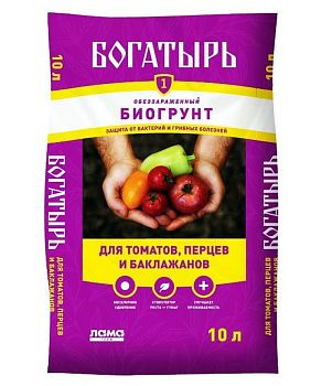 Грунт Богатырь "Для томатов, перца, бакл"10л 5 кг 5/200