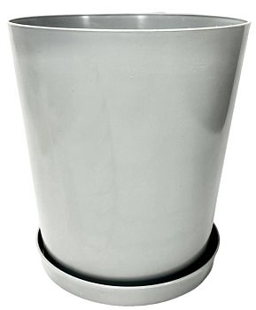 Горшок 4,5 литра ОНЕСТ серый (пепельный) КП-03