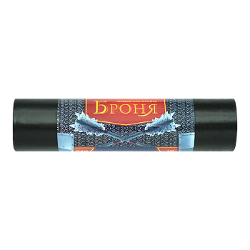 Мешки для мусора 180 литров Ромашка БРОНЯ 90*110 (рулон 10 шт)