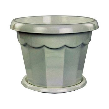 Горшок 4 литра Гармония белый М1411 1/20