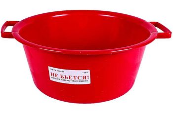 Таз 12л ОНЕСТ пищ.(красный),морозоуст.Т12-02 