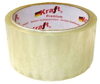 Скотч 50*120 40мик. 36шт. Крафт 0400