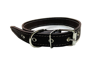 Ошейник кожанный 30