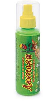 Спрей от комаров Лютоня 125мл. 40шт