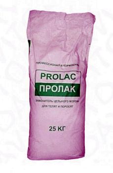 Заменитель цельного молока 25кг. Пролак