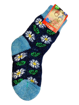 Носки подростковые шерстяные вязанные 10/200