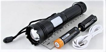 Фонарь аккум. HYD-WH01-P90 1LED (с ручк + днев.свет??????) 1/60
