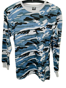 Тельняшка М. дл. рукав  начес. КАМУФЛЯЖ  5шт *