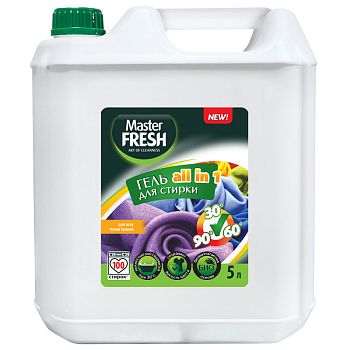 Гель для стирки Master FRESH  ALL IN   5л 7816 1/2