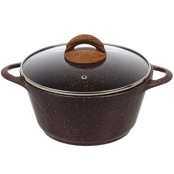 Кастрюля 3 литра Гурман алюминиевая Сoral ГМк303КР