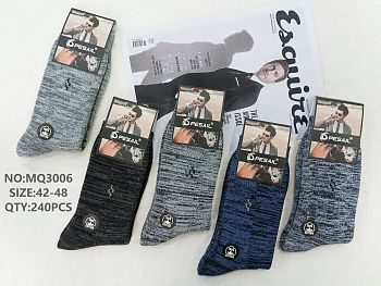 Носки М. вязан. шерсть Pesail 3006 12/240